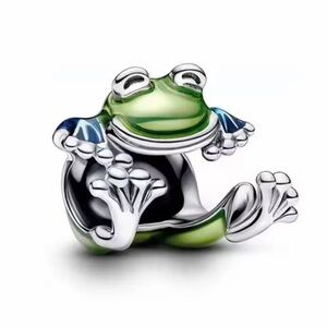 NWOT Climbing Frog Charm Sterling Silver 925
